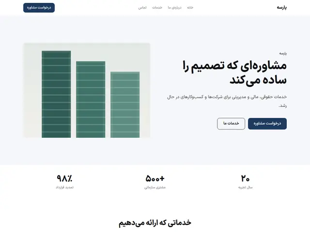قالب پارسه: کلاسیک · اعتمادساز
